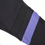 IAM3F - Hope Mesh Strip Leggings in Black & Blue