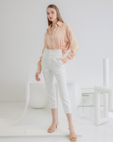 TIANA - Irina Slimming Pants in White