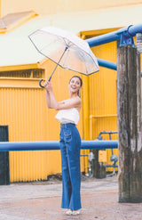 Silhouette - Gabriel Flare Pants in Blue