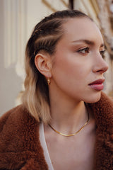 Lime Jewelry - Flat Snake Necklace