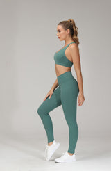 IAM3F - Danica Sustainable Leggings in Moss Green