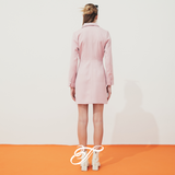 TIANA - Amelie Blazer Dress in Baby Pink