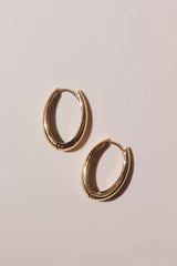 Lime Jewelry - Irregular Hoops Earrings