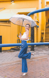 Silhouette - Vavavooin Double Layer Tube Top in White