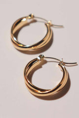 Lime Jewelry - Interlocking Hoops Earrings
