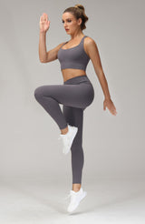 IAM3F - Danica Sustainable Leggings in Wolf Grey