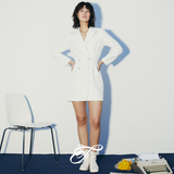 TIANA - Amelie Blazer Dress in White