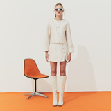 TIANA - Coco Tweed Jacket in Vanilla