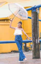 Silhouette - Vavavooin Double Layer Tube Top in White