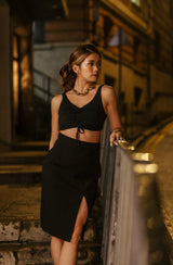 Metanoia - Bare Essentials Sports Bra in Black