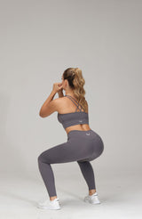 IAM3F - Veronica Sustainable Sports Bra in Wolf Grey