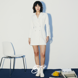 TIANA - Amelie Blazer Dress in White