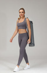 IAM3F - Danica Sustainable Leggings in Wolf Grey