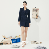 TIANA - Amelie Blazer Dress in Navy