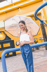 Silhouette - Vavavooin Double Layer Tube Top in White
