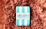 BYO ACTIVE - BLUE STRIPED RESISTANCE BAND (HEAVY RESISTANCE)