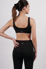 Metanoia - Bare Essentials Sports Bra in Black