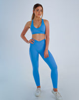 Metanoia - Self Care Sports Bra in Bright Blue