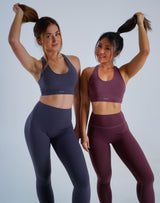 Metanoia - Bare Sensations Sports Bra in Burgundy