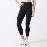 BYO ACTIVE - CORAL ME MAYBE LEGGINGS IN BLACK & CAROL