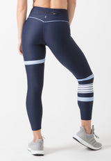 BYO ACTIVE - SHORE WIN LEGGINGS IN NAVY & NAUTICAL