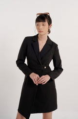 TIANA - STELLA BLAZER DRESS IN BLACK