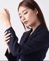 TIANA - Kyrah Double-Breasted Blazer in Navy
