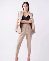 TIANA - Irina Slimming Pants in Beige