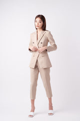 TIANA - Irina Slimming Pants in Beige