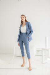 TIANA - Irina Slimming Pants in Santorini Blue