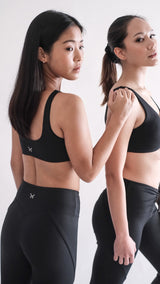 Metanoia - Bare Essentials Sports Bra in Black