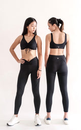 Metanoia - Bare Essentials Sports Bra in Black