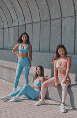 Metanoia - Self Care Leggings in Bright Blue