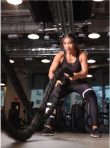 BYO ACTIVE - OARSOME CROP TOP IN BLACK & PINK