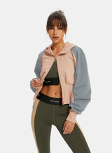 LIT - Rebounce Corset Jacket in Pink and Grey