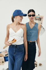 TIANA - Cami Top in White