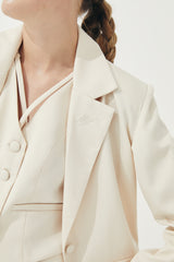 TIANA - CHIQUE BLAZER in Cream