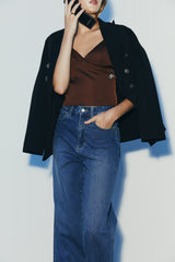 TIANA - Cami Top in Chocolate