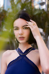 Lime Jewelry - Paperclip Dangling Earrings