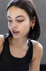 Lime Jewelry - Interlocking Hoops Earrings