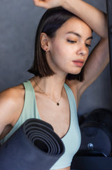 Lime Jewelry - Small Disc Necklace