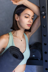 Metanoia - Self Care Sports Bra in Avocado Green