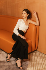 Silhouette - Wendy Ruffle Pants in Black