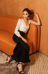 Silhouette - Wendy Ruffle Pants in Black