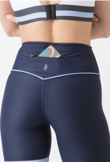 BYO ACTIVE - SHORE WIN LEGGINGS IN NAVY & NAUTICAL