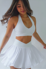 Metanoia - Super Bloom Halter Neck Backless Sports Bra