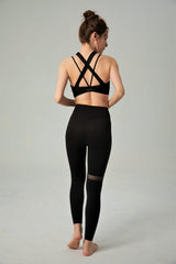 Wiskii - Training Mesh Leggings in Black