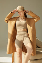 LIT - Full-length Wool Coat in Grey