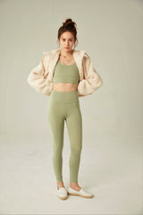 Fles - Avo Leggings in Mint Green