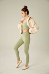 Fles - Avo Leggings in Mint Green